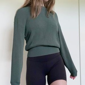 Wilfred Green Crew Neck Sweater